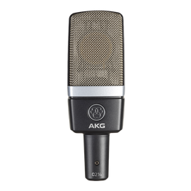C214 - Black - Professional 
large-diaphragm 
condenser microphone - Hero