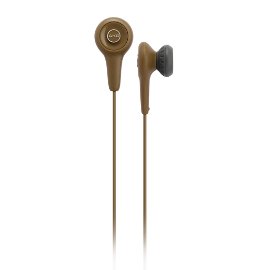 Y10 - Brown - Lightweight in-ear headphones - Hero